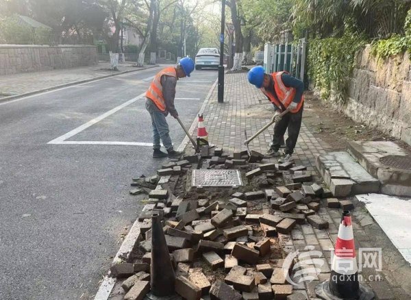 红涨股票配资 错峰作业保畅通 青岛市住房城乡建设局守护市民出行路